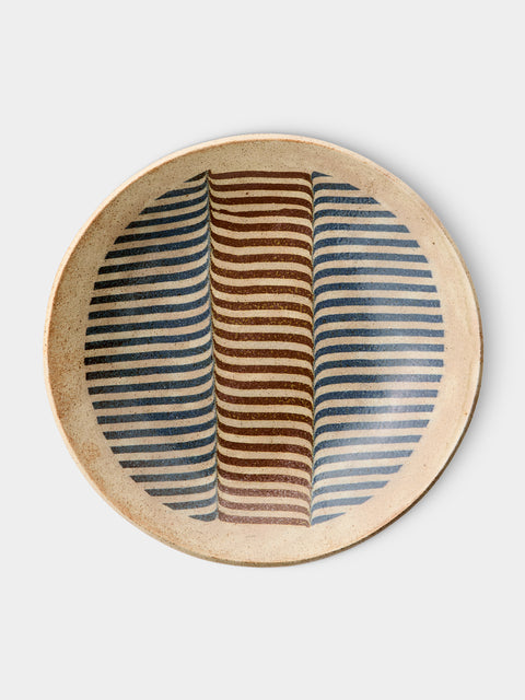 Makidani-gama - Nerikomi Ceramic Serving Plates – 12in/30cm (Set of 2) - Multiple - ABASK - 