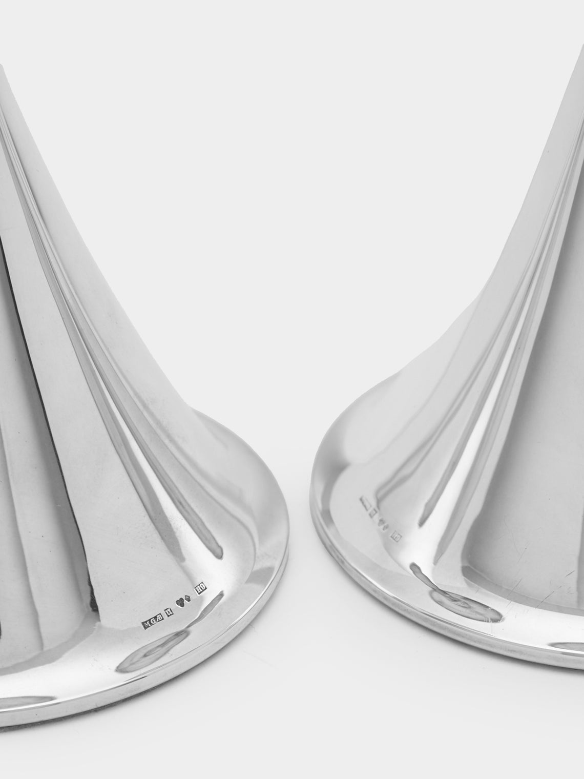 Antique and Vintage - 1958 J. Tostrup Norway Sterling Silver Candlesticks (Set of 2) -  - ABASK