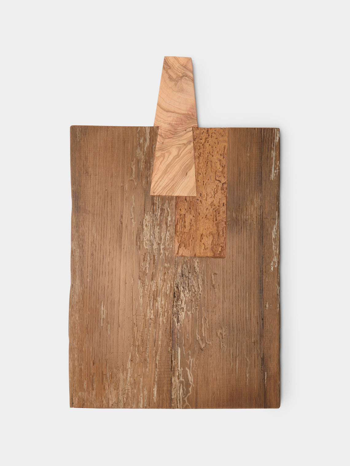 Art Brugi - Hand-Carved Oak Serving Board - Brown - ABASK