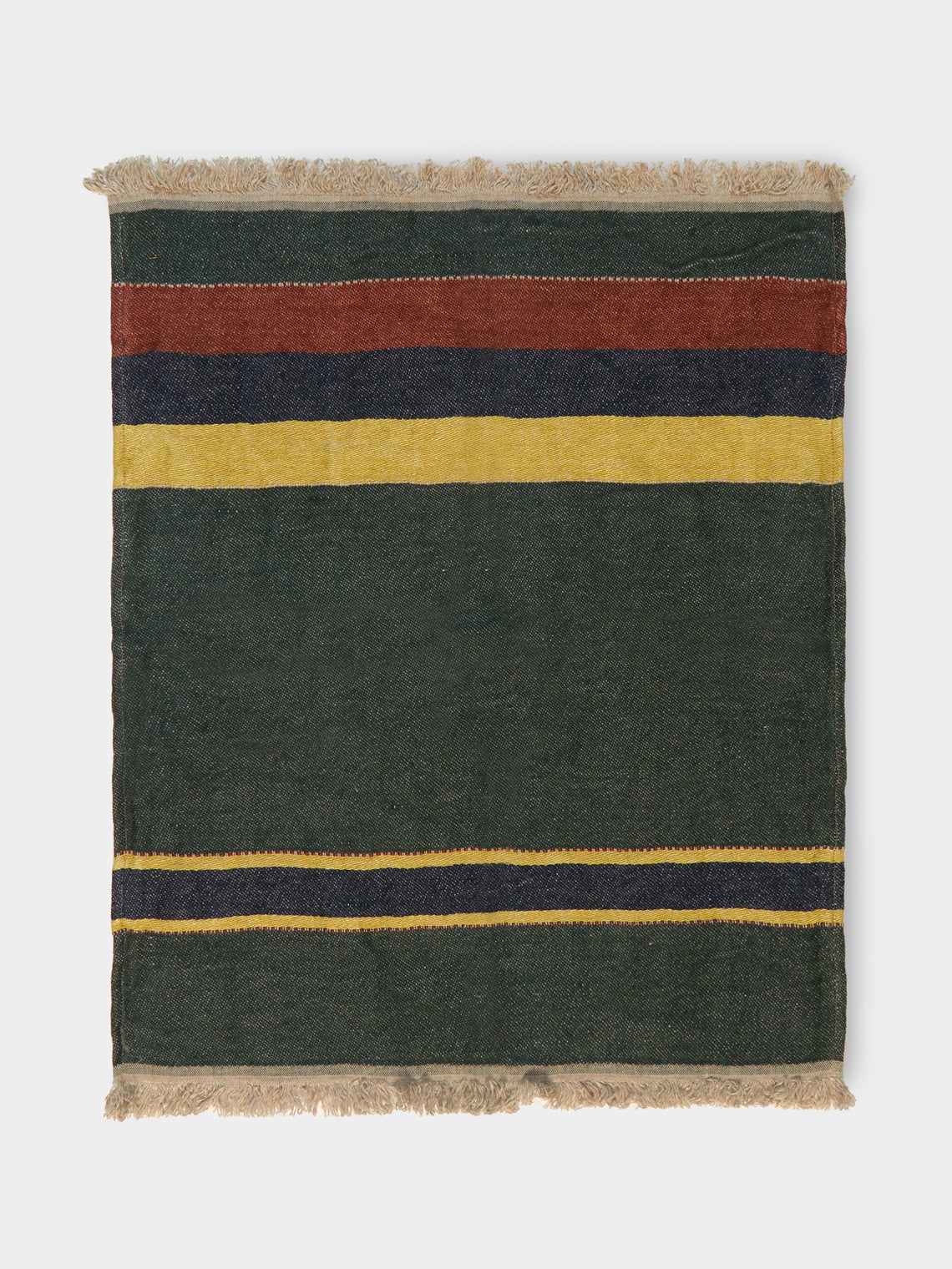 Libeco - Spruce Belgian Linen Guest Towels (Set of 6) -  - ABASK