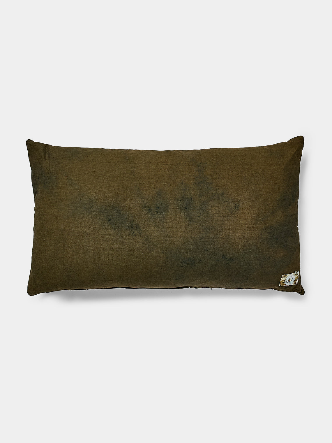 By Walid - 17th-Century Verdure Tapestry Hand-Stitched Wool and Linen Cushion - Multiple - ABASK
