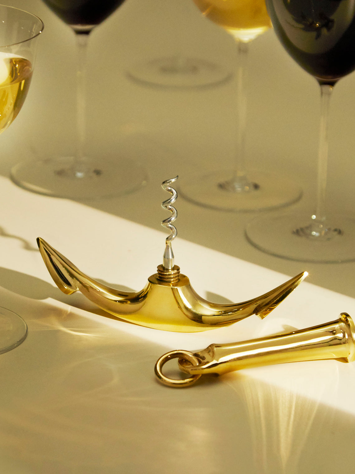 Anchor Brass Corkscrew and Paperweight
