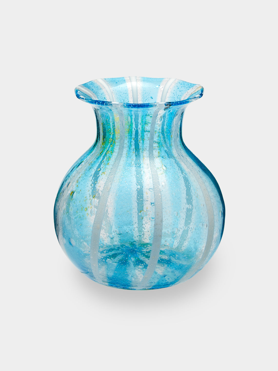 Antique and Vintage - 1950s Zanfirico Murano Glass Vase -  - ABASK - 