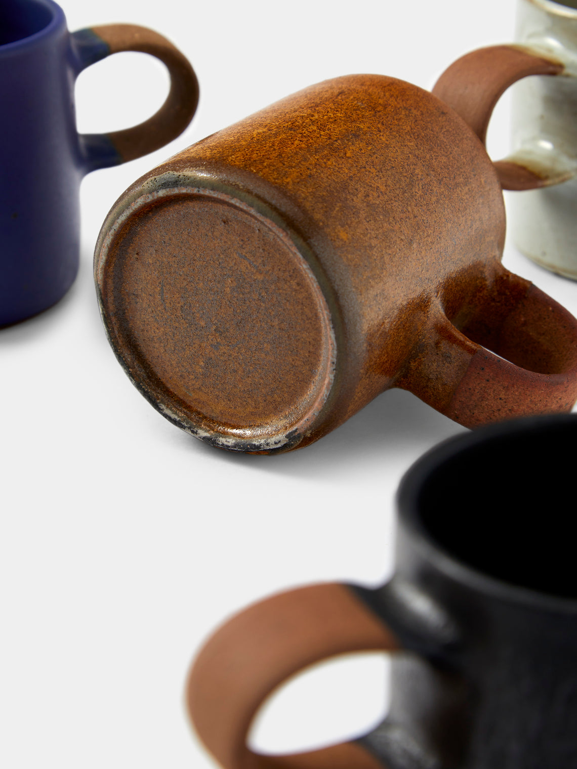 Shin Kibok - Ceramic Coffee Cups (Set of 4) - Multiple - ABASK