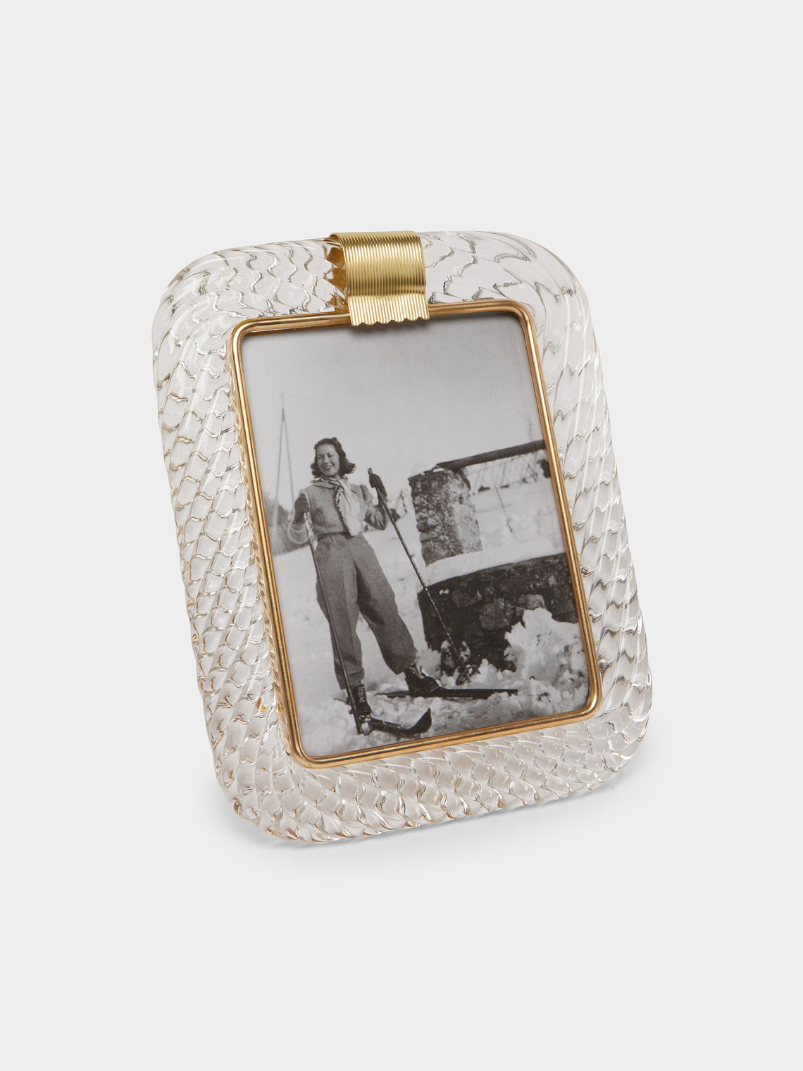 Antique and Vintage - 1960s Murano Glass Photo Frame -  - ABASK - 