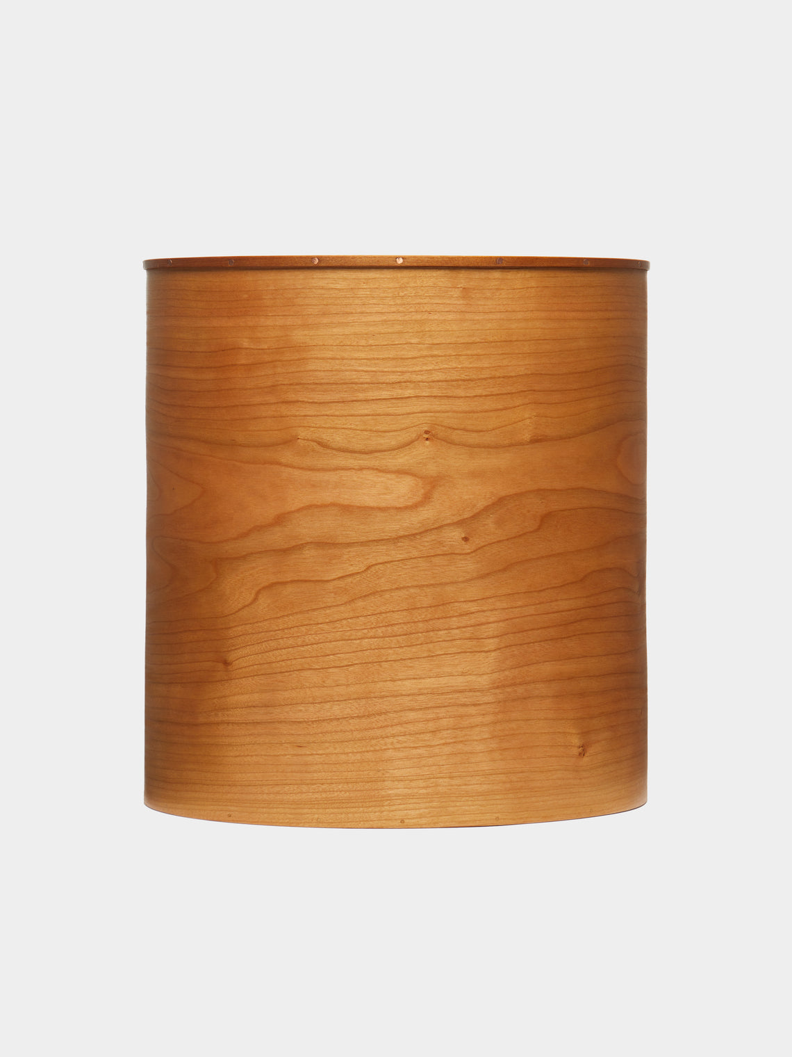 Ifuji - Hand-Carved Maple Wood Wastepaper Bin -  - ABASK