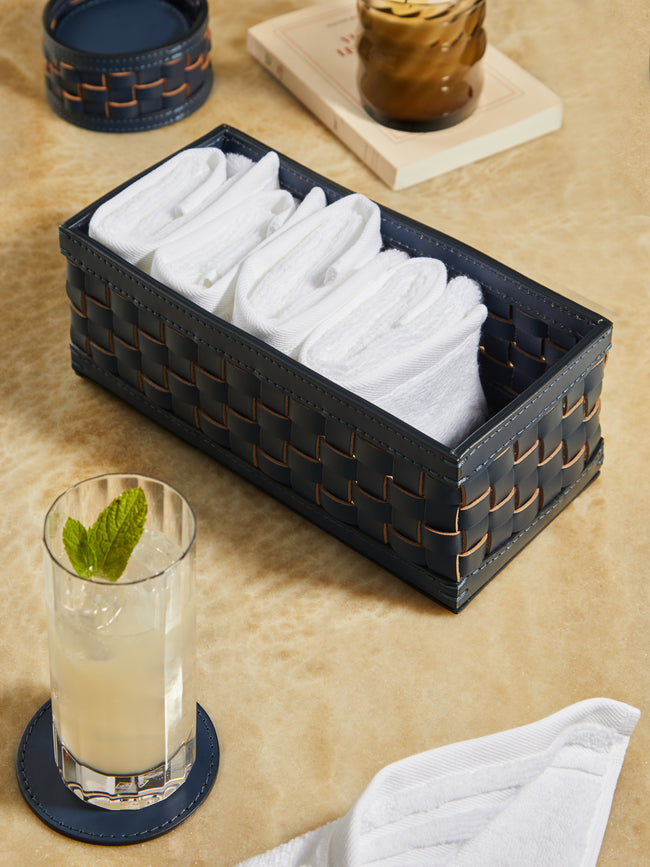 Riviere - Barcelona Water-Resistant Leather High Basket -  - ABASK