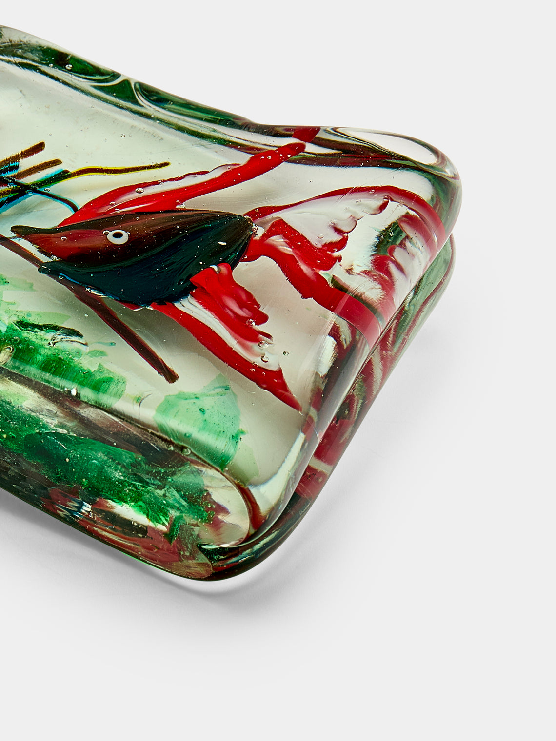 Antique and Vintage - 1940s Alfredo Barbini for Cenedese Fish Murano Glass Paperweight - Multiple - ABASK