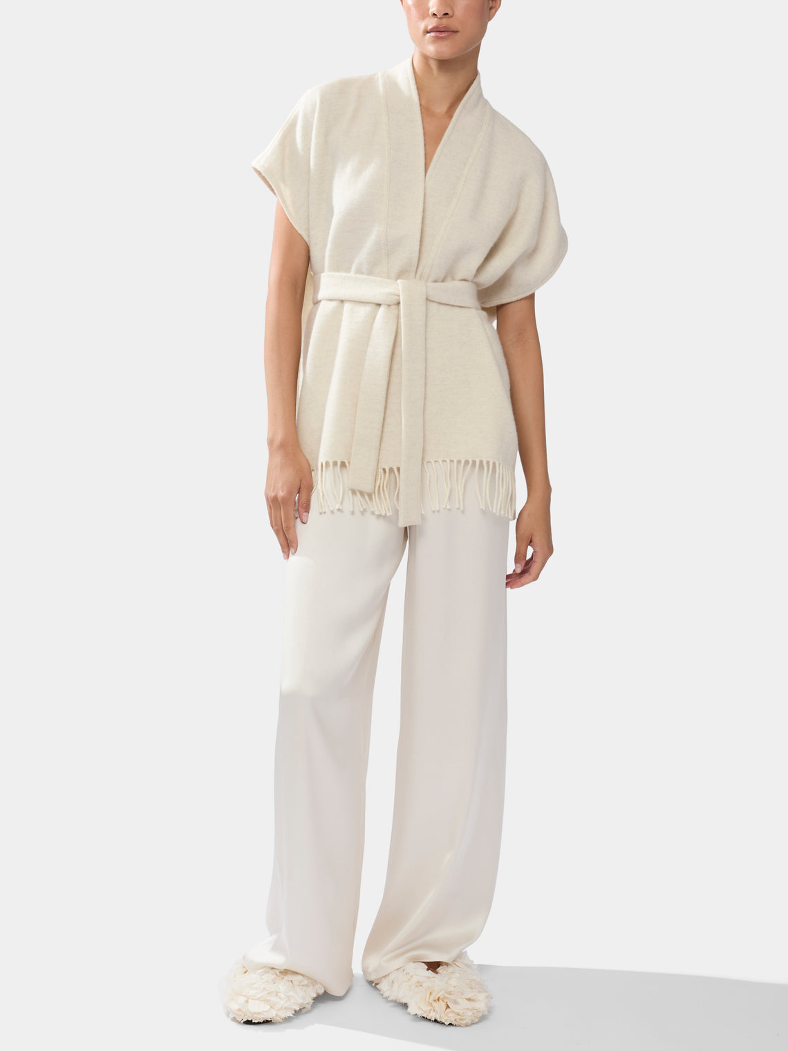 Alonpi - Double-Faced Cashmere Gilet | One Size -  - ABASK