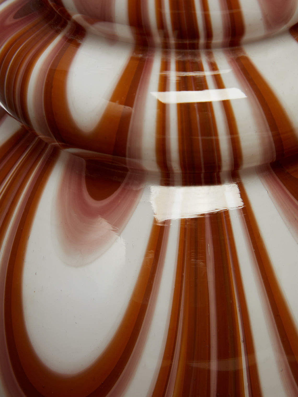 Antique and Vintage - Mid-Century Marbled Glass Vase -  - ABASK
