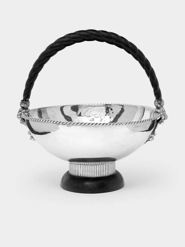 Antique and Vintage - 1920s Solid Silver Grape Bowl -  - ABASK - 
