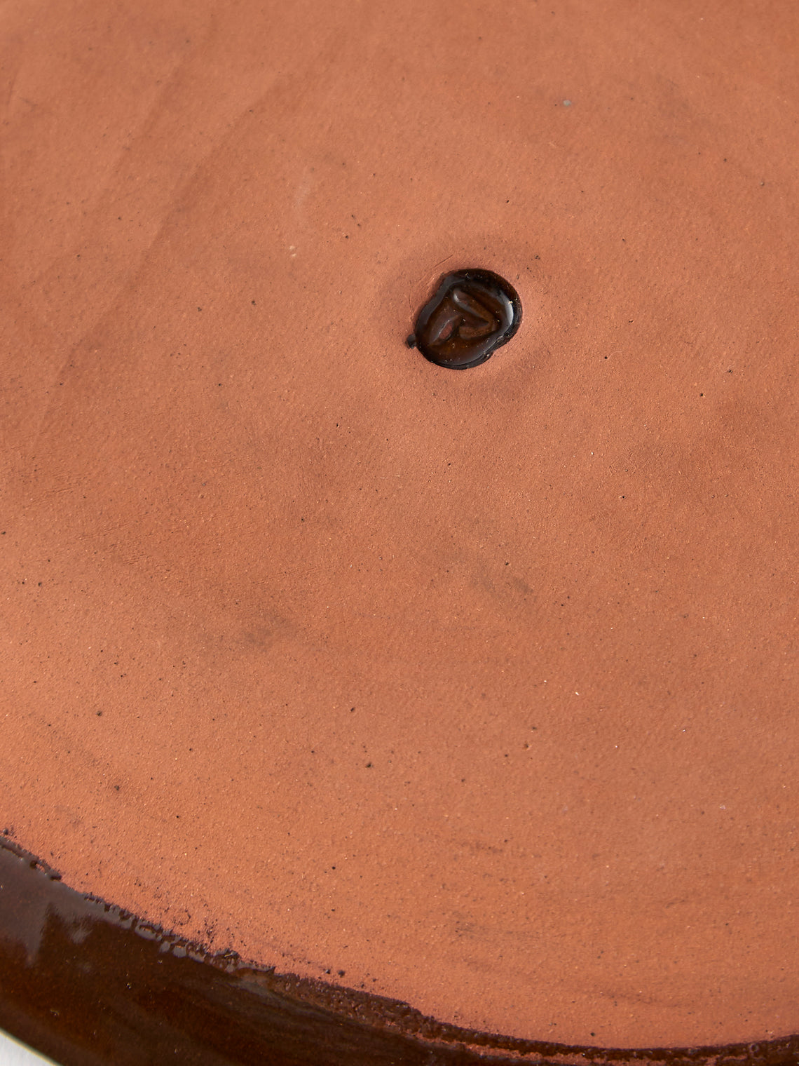 Aono Pottery - Slipware Oval Dish - Brown - ABASK