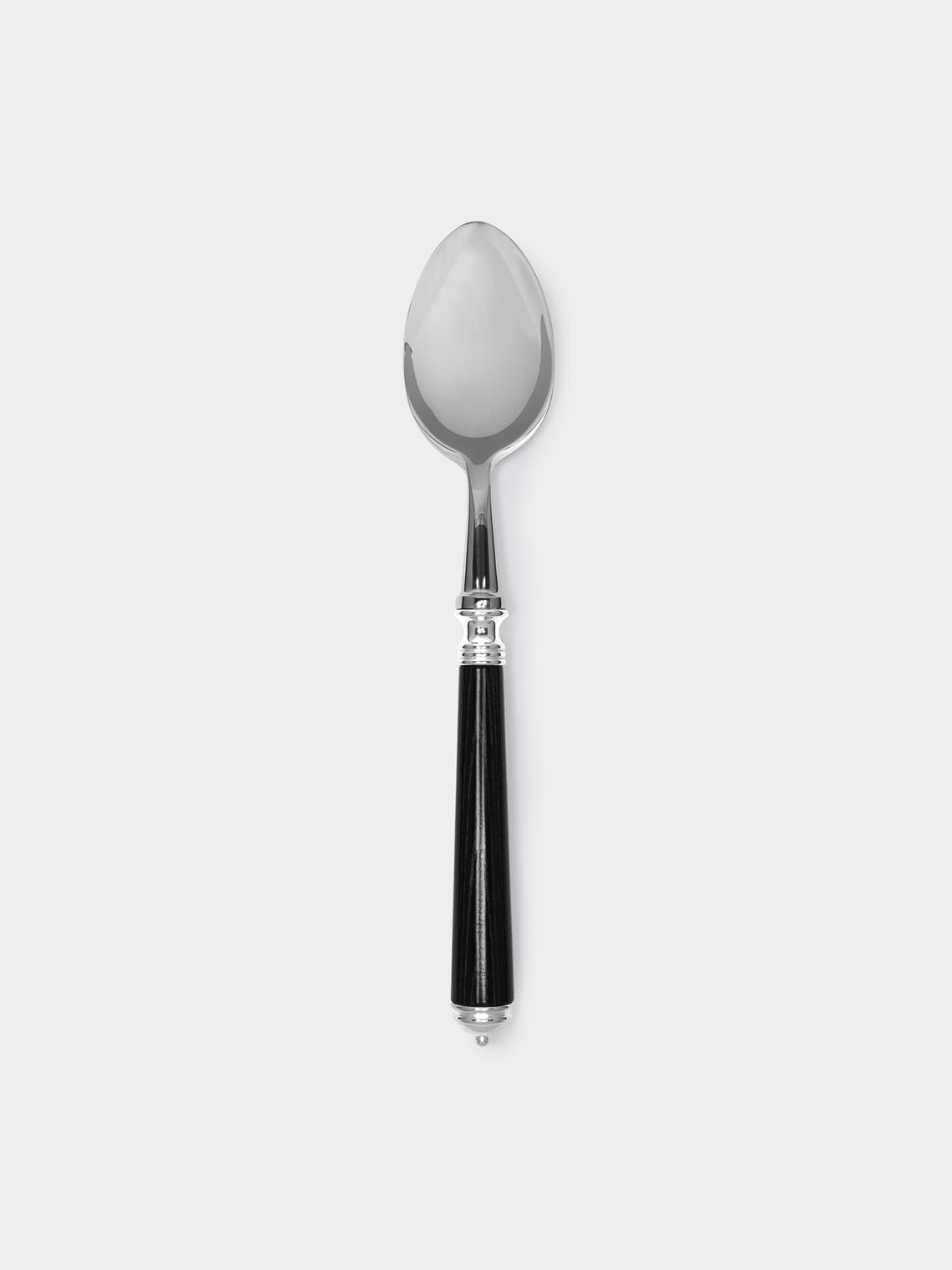 Alain Saint-Joanis - Marbella Ebony Starter/Dessert Cutlery (Set of 4) - Black - ABASK