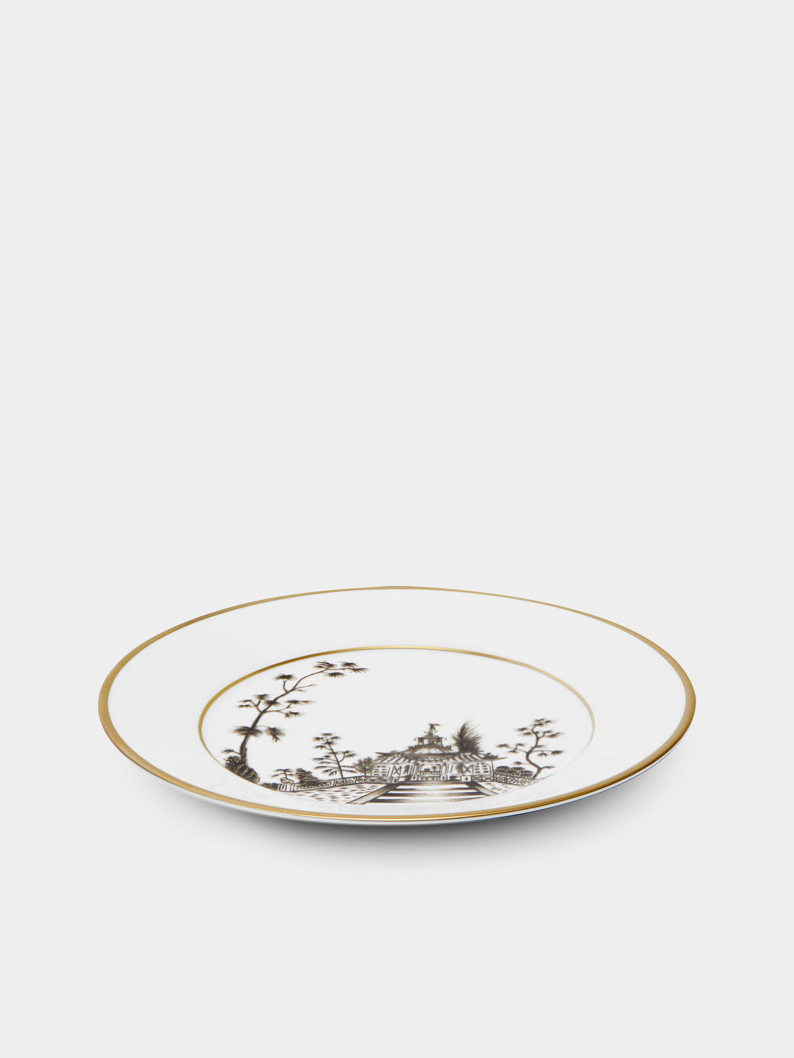 Pinto Paris - Vieux Kyoto Porcelain Dessert Plate -  - ABASK