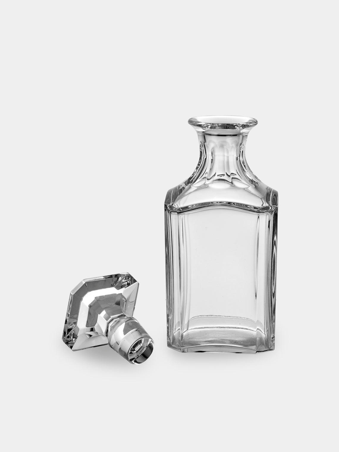 Antique and Vintage - 1940s Baccarat Crystal Decanter - Clear - ABASK