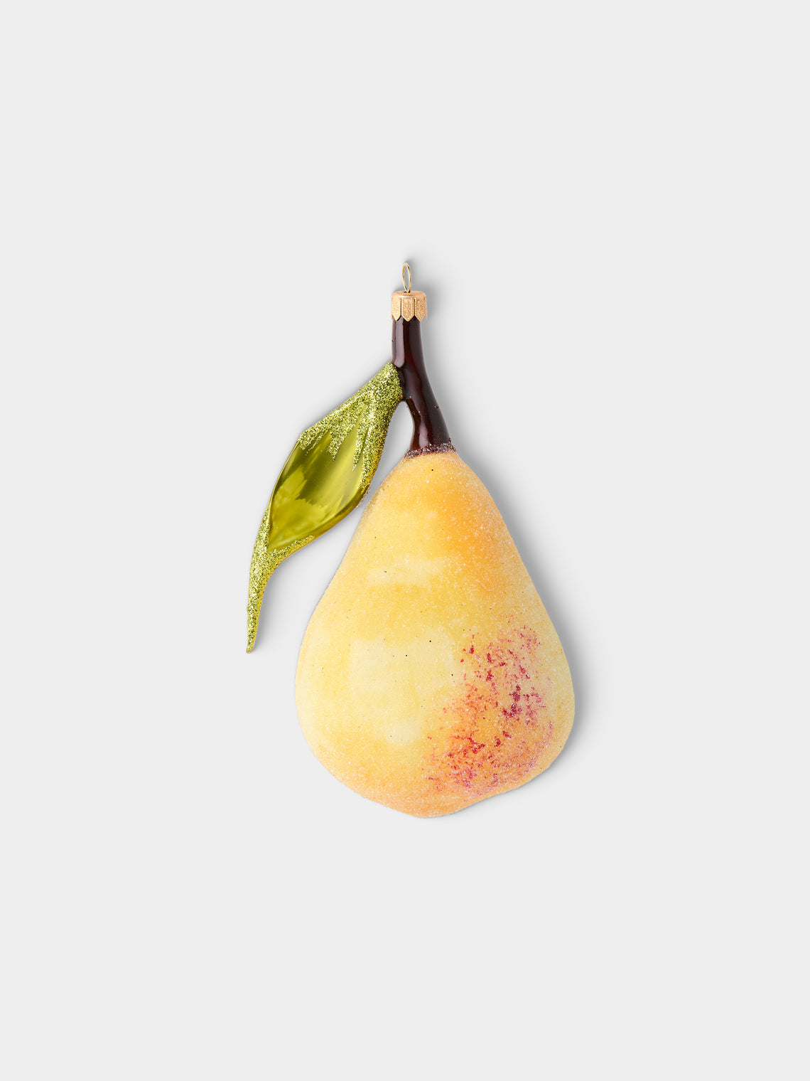 ABASK Decorations - Apples and Pears Hand-Blown Glass Baubles (Set of 6) - Multiple - ABASK