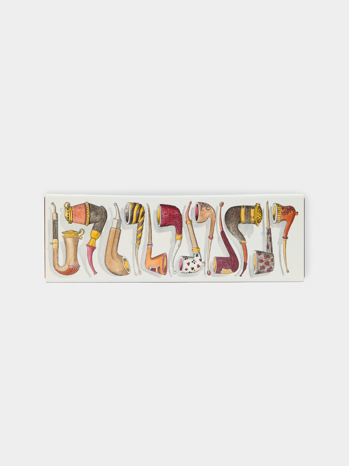 Fornasetti - Piccole Pipe Hand-Painted Wood Box -  - ABASK - 