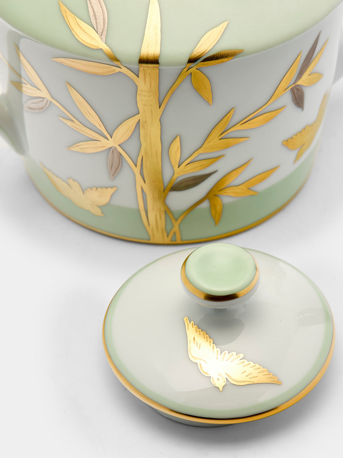 Pinto Paris - Envol Hand-Painted Porcelain Teapot -  - ABASK