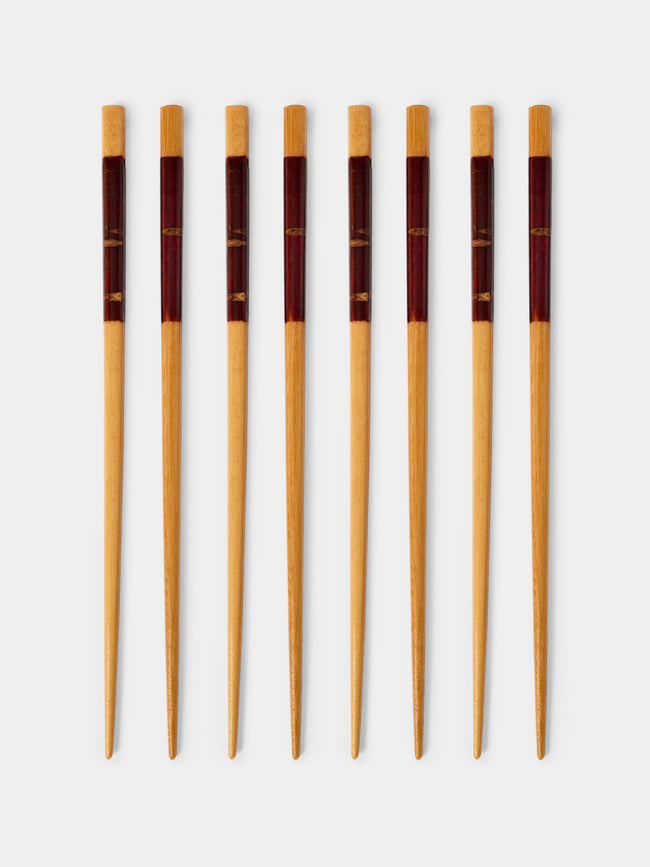 Denshiro - Cherry Bark Chopsticks (Set of 4) - Brown - ABASK - 