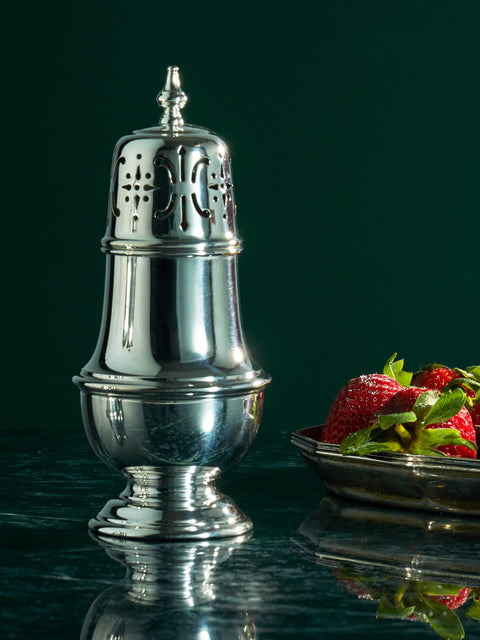 Antique and Vintage - 1900s Silver-Plated Sugar Shaker -  - ABASK