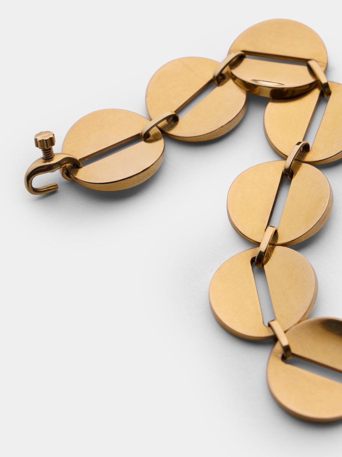 Mahnaz Collection - Vintage 1945 Nanna Ditzel for Georg Jensen 18-Karat Gold Bracelet - Gold - ABASK