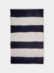 Suzusan - Shibori Waffle Linen Throw -  - ABASK - 