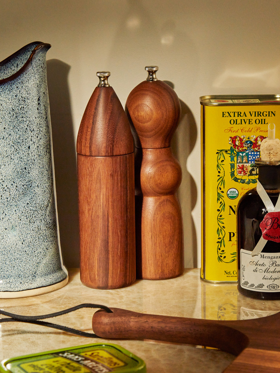 De Jong & Co - Maid Hand-Turned Walnut Pepper Mill -  - ABASK