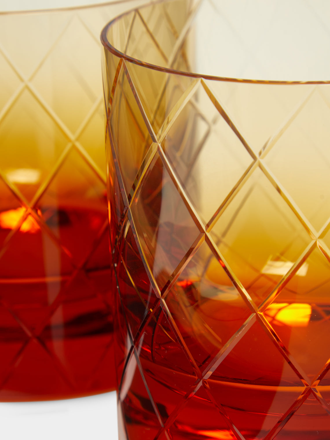 Moser - Bon Bon Hand-Blown Crystal Whiskey Glasses (Set of 2) -  - ABASK