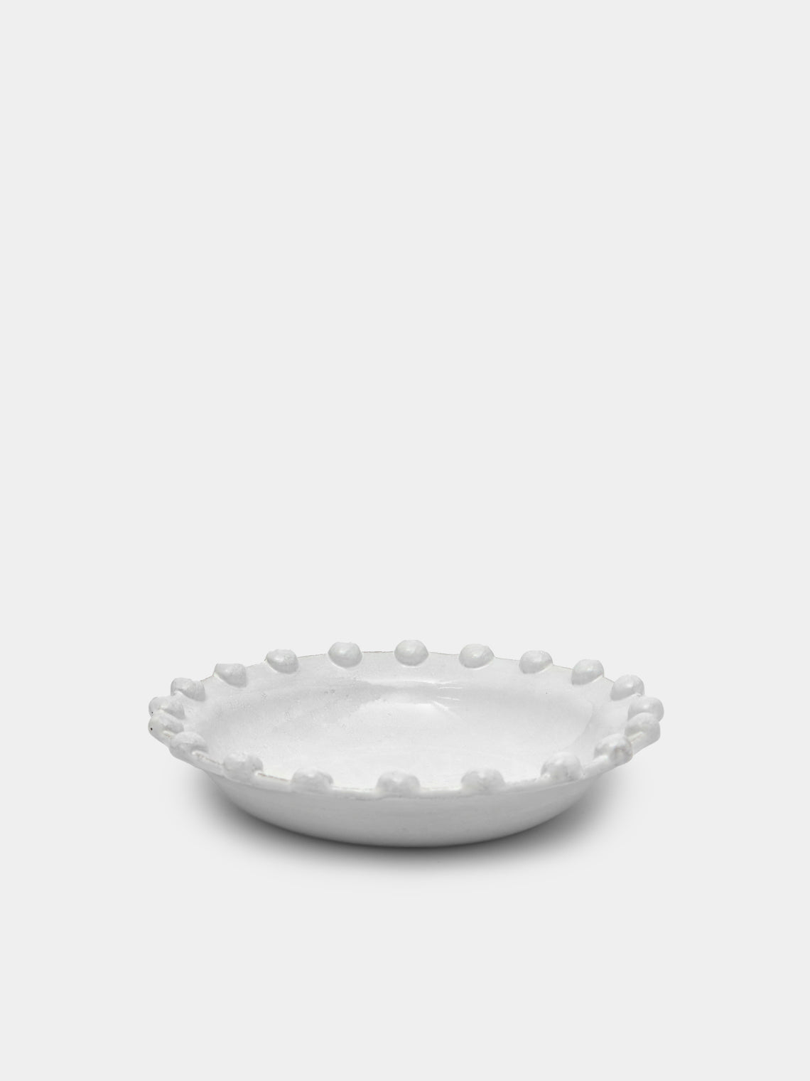 Astier de Villatte - Hand-Glazed Ceramic Medium Deep Platter - White - ABASK