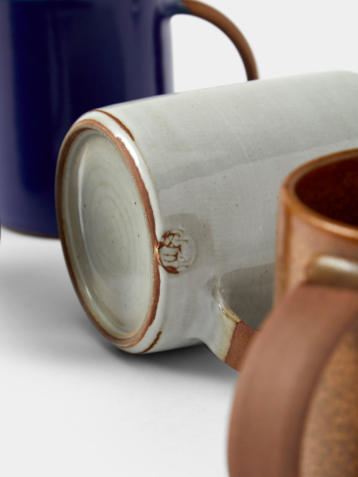 Shin Kibok - Ceramic Round Mugs (Set of 4) - Multiple - ABASK