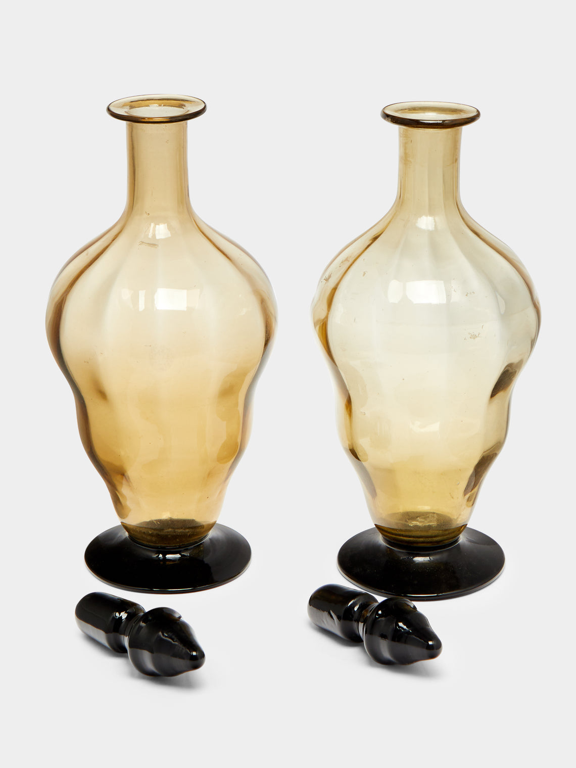 Antique and Vintage - 1920 Murano Glass Decanters (Set of 2) -  - ABASK