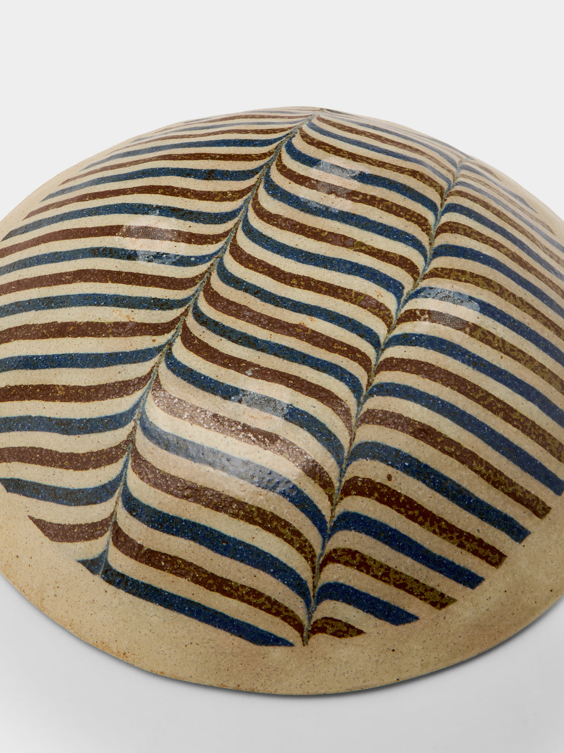 Makidani-gama - No. 1 Nerikomi Ceramic Plates – 10in/25cm (Set of 4) - Multiple - ABASK