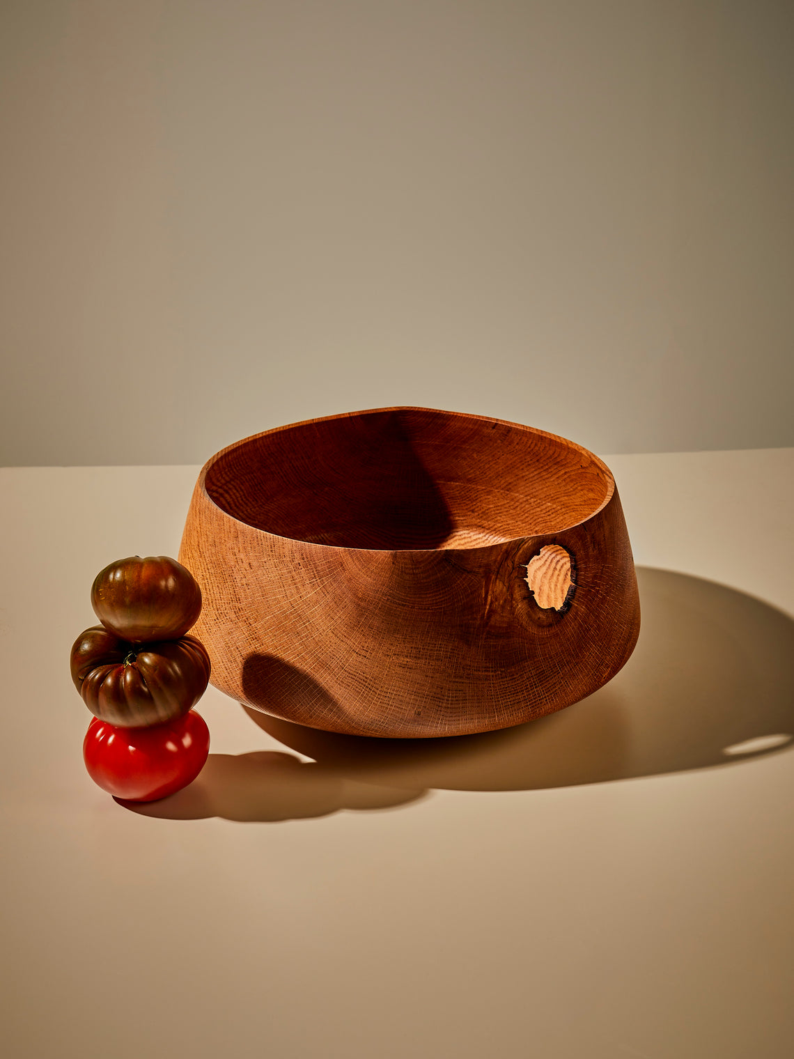 Abigail Castaneda - Wood Bowl - Brown - ABASK