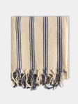 Mizar & Alcor - Sapphire Handwoven Linen and Cotton Towels (Set of 2) - Blue - ABASK - 