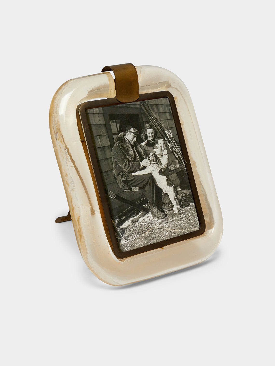 Antique and Vintage - Mid-Century Large Murano Glass Photo Frame -  - ABASK - 