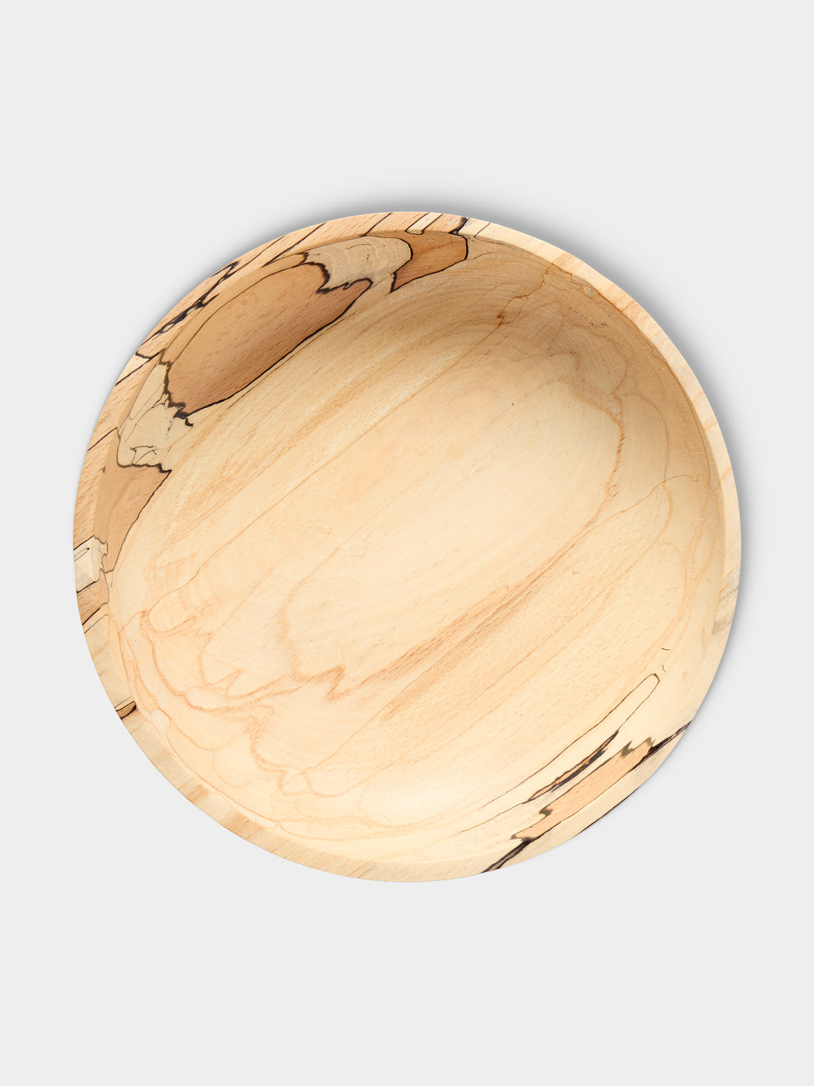 Bird & Branch - Hand-Turned Spalted Beech Medium Bowl - Natural - ABASK