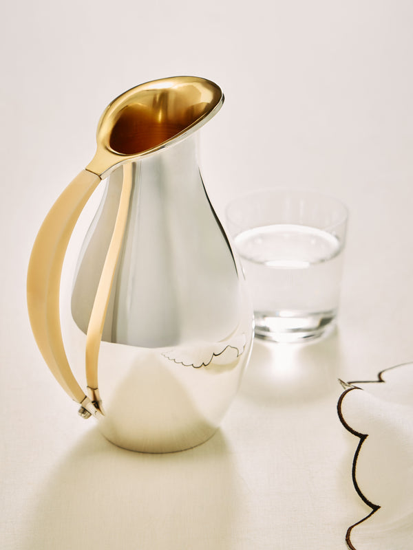 Jarosinski & Vaugoin - Sterling Silver Jug with Resin Handle -  - ABASK