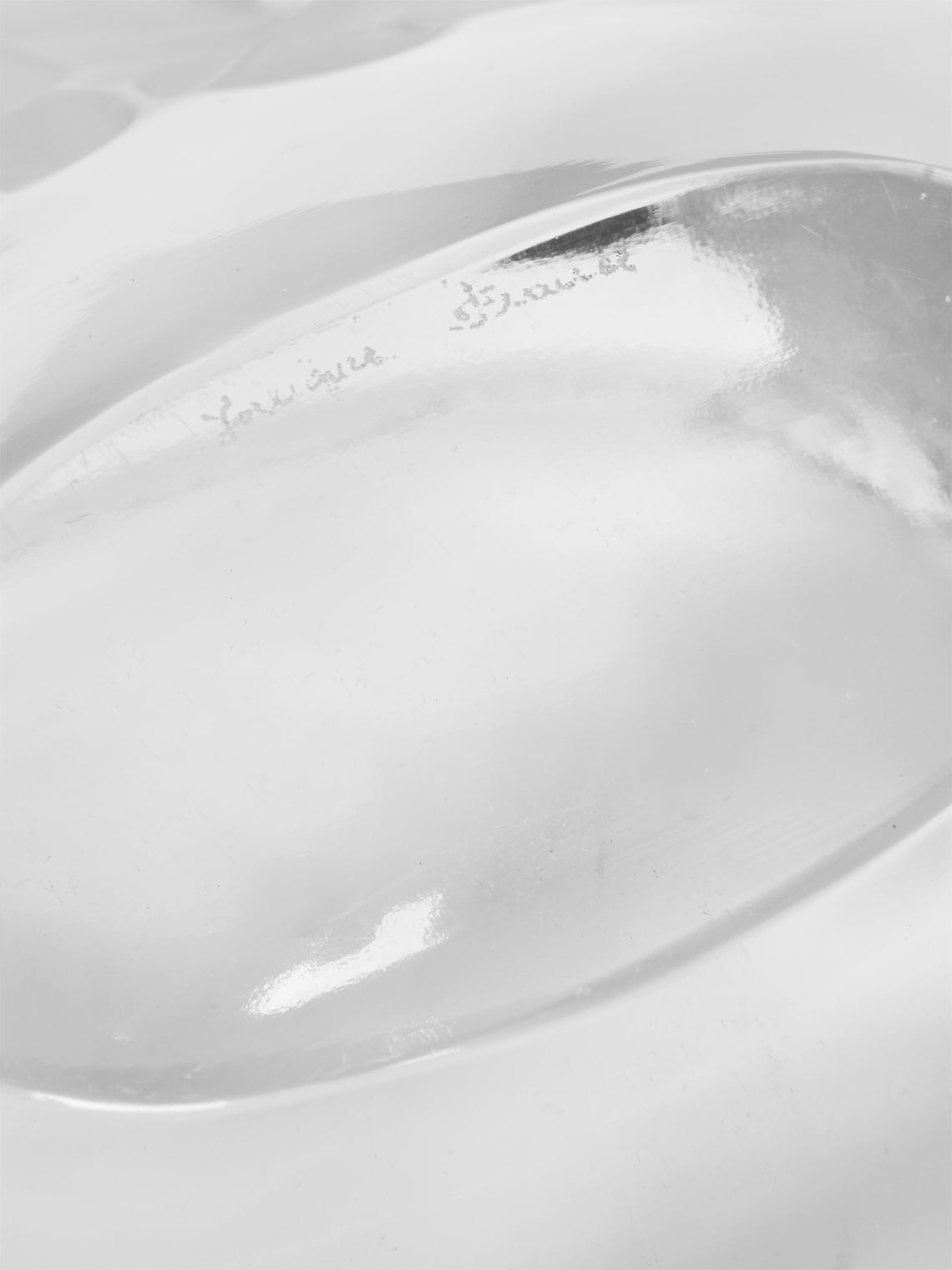 Antique and Vintage - 1950s Lalique Oak Leaf Crystal Bowl -  - ABASK