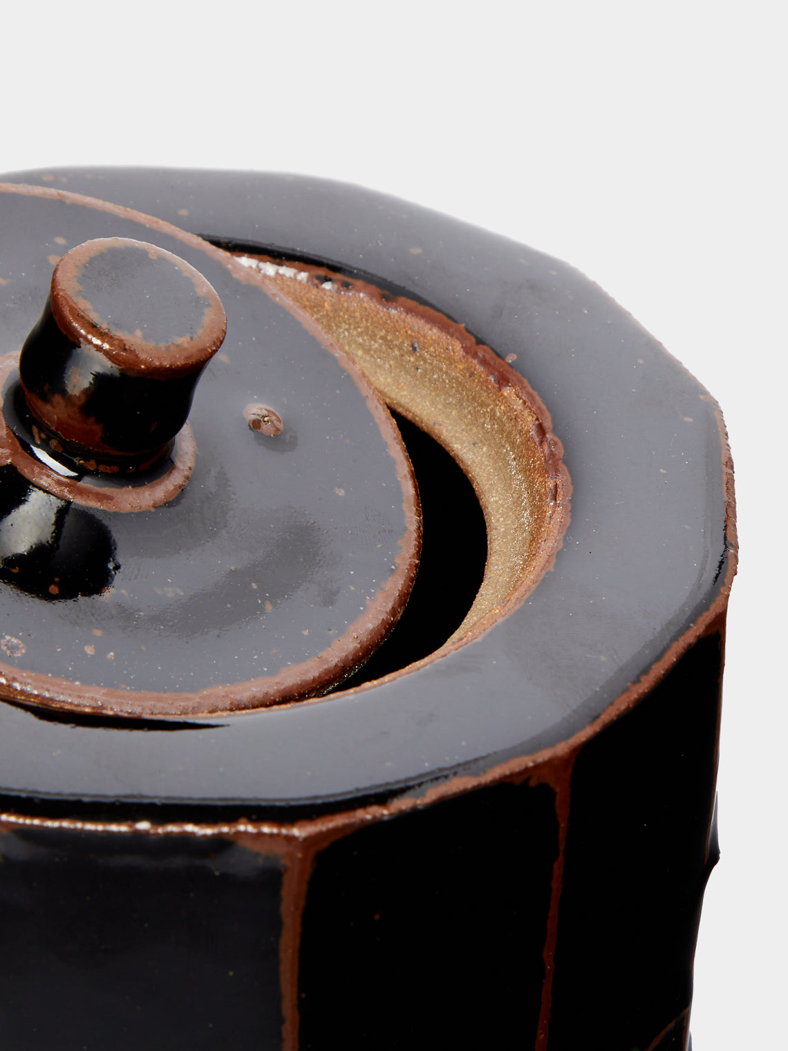 The Leach Pottery - Ceramic Lidded Jar -  - ABASK