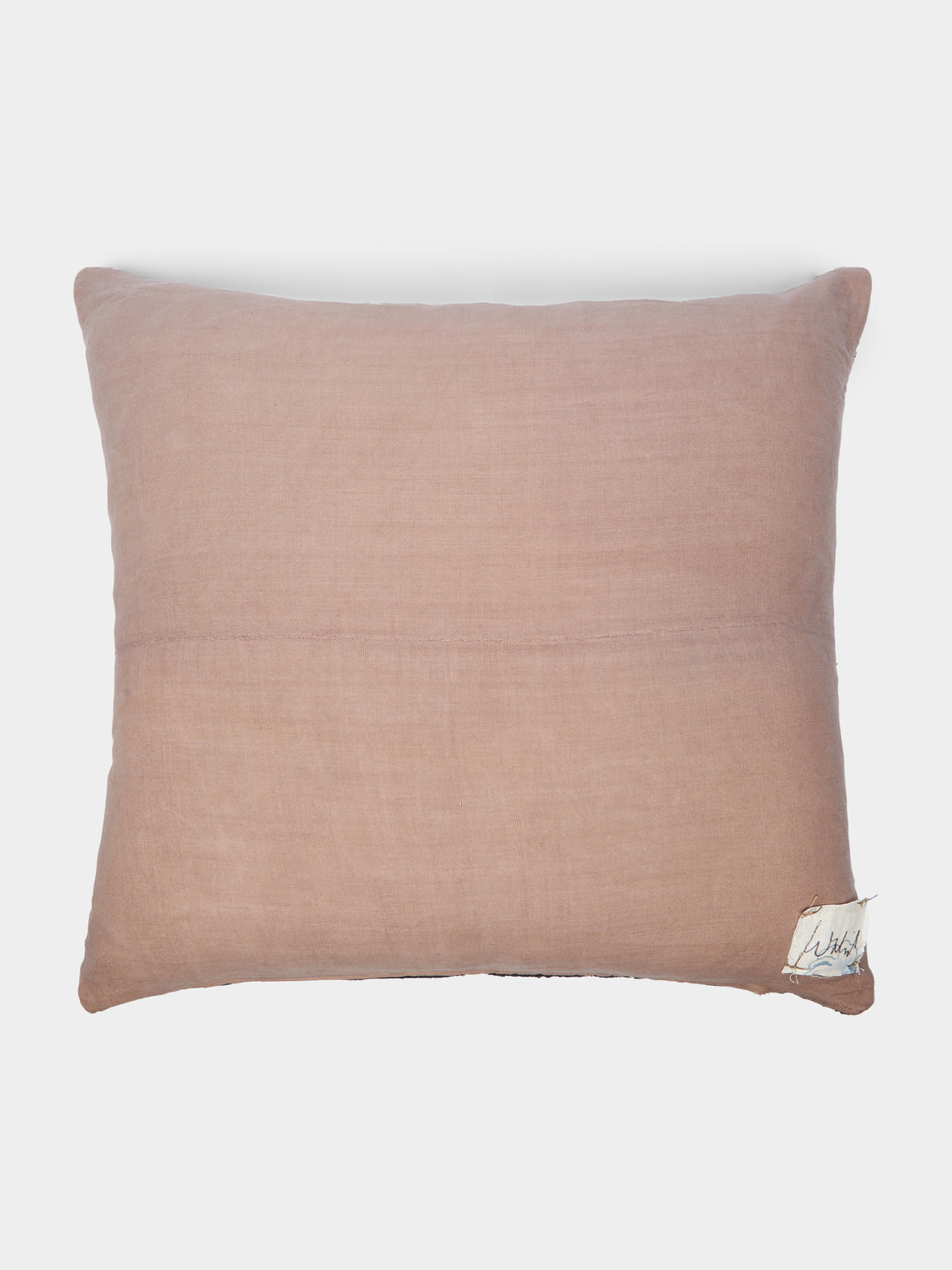 By Walid - 19th-Century Needlepoint Wool Floral Cushion -  - ABASK