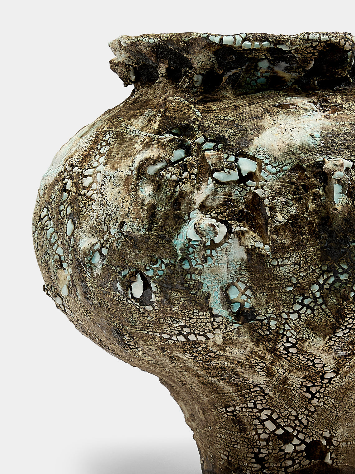 SWAY Ceramics - Poppy I Stoneware Vase - Brown - ABASK