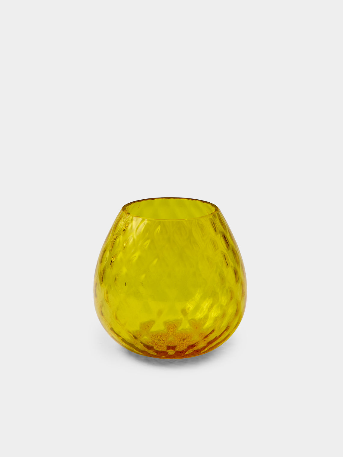 NasonMoretti - Macrame Tealight Holders (Set of 4) - Yellow - ABASK
