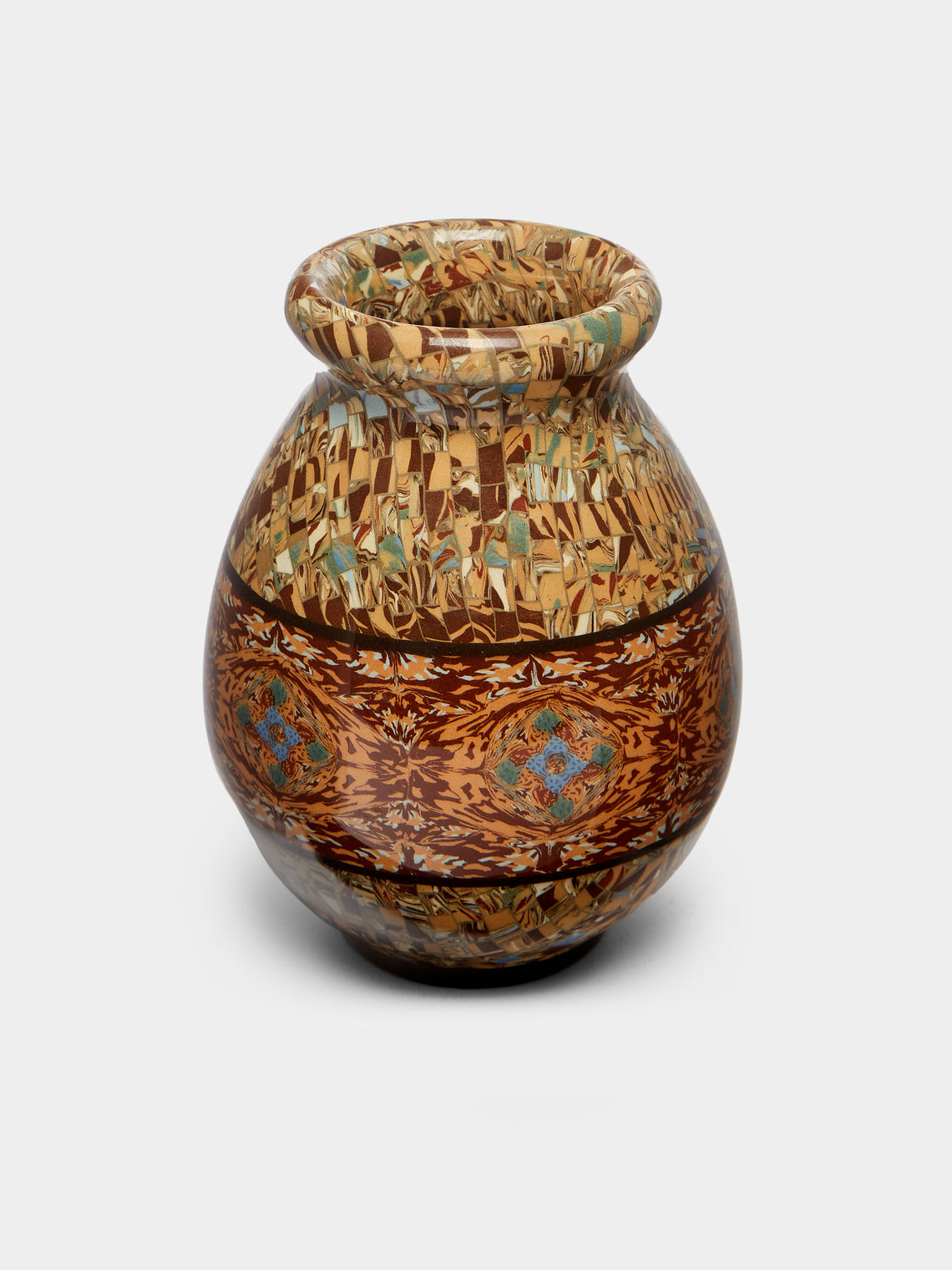 Antique and Vintage - 1950s Jean Gerbino Vallauris Ceramic Vase -  - ABASK - 