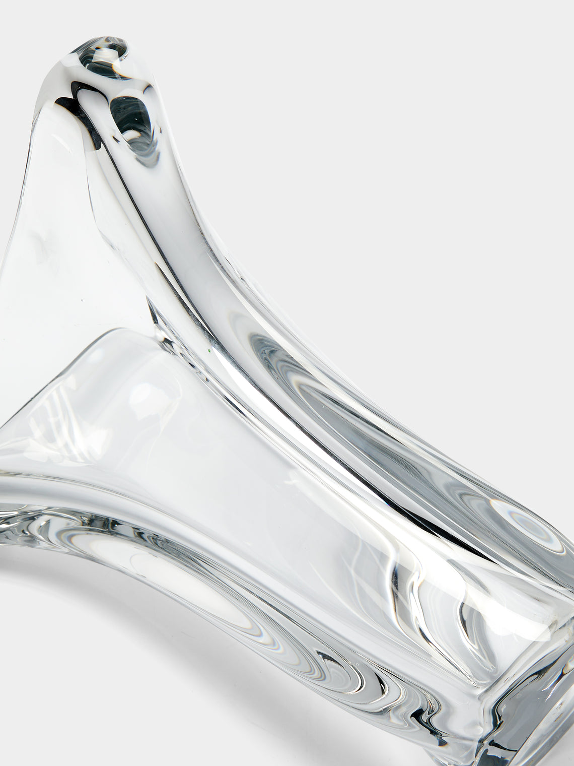 Antique and Vintage - 1950s Schneider Crystal Vase -  - ABASK