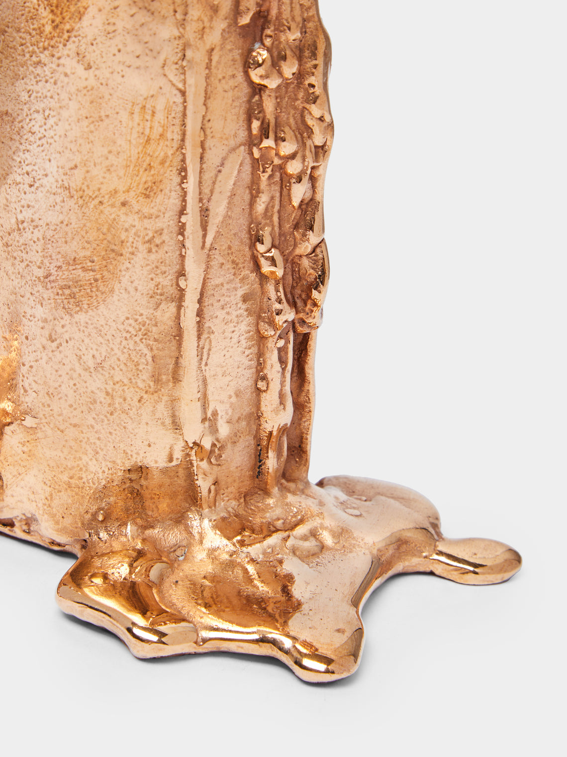 Osanna Visconti - Melted Hand-Cast Bronze Candle Holder -  - ABASK