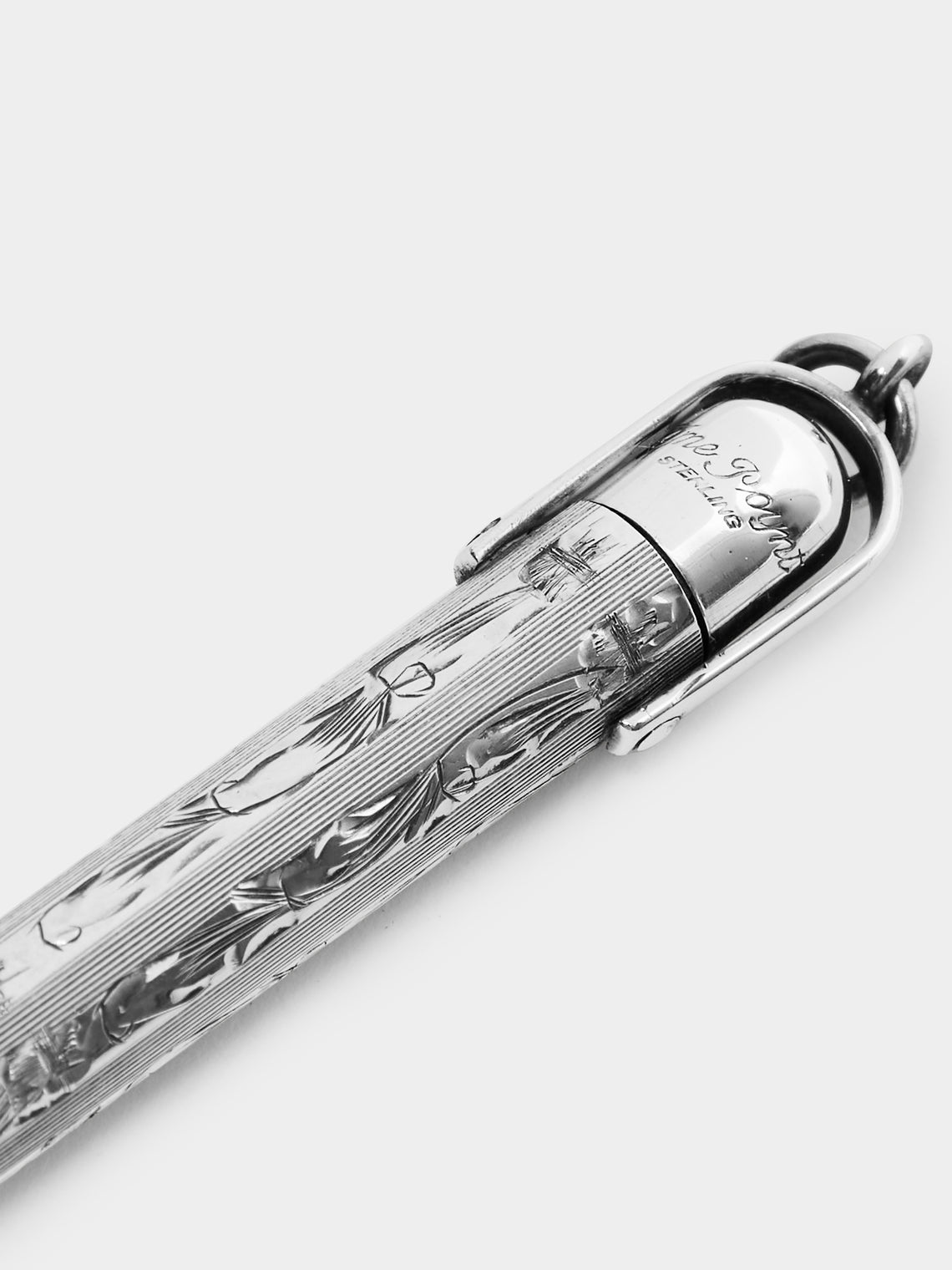Antique and Vintage - 1925 Swan Mabie Todd Silver Fountain Pen and Propelling Pencil Set - ABASK
