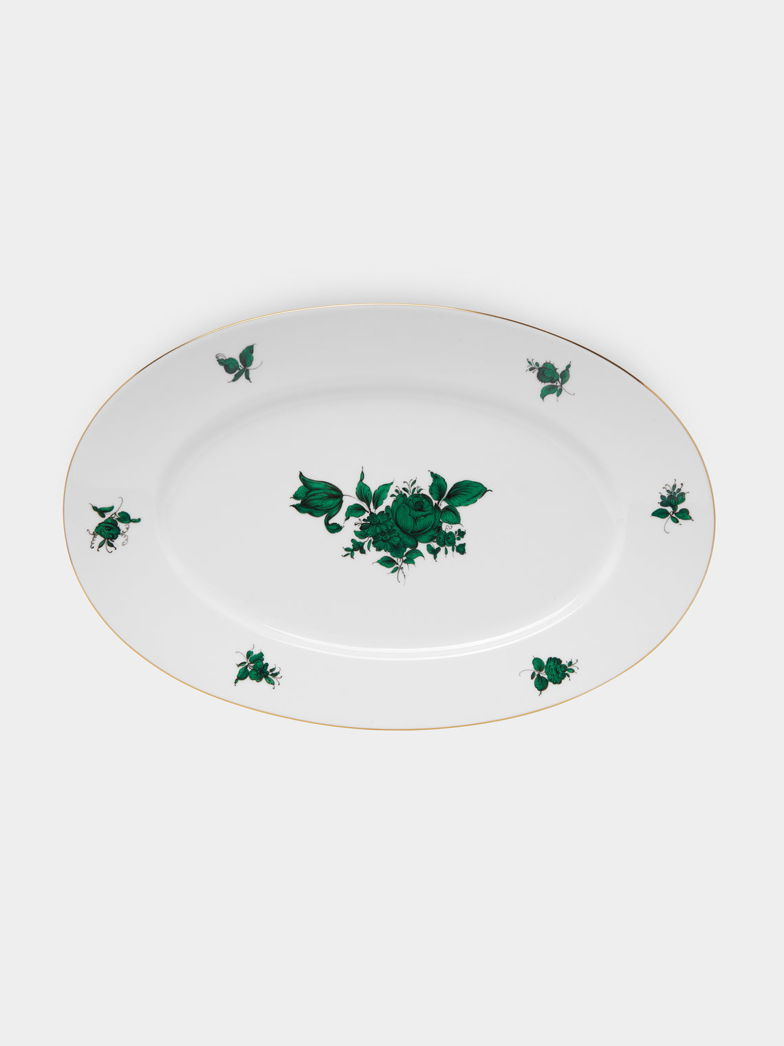 Augarten - Maria Theresia Hand-Painted Porcelain Serving Platter -  - ABASK