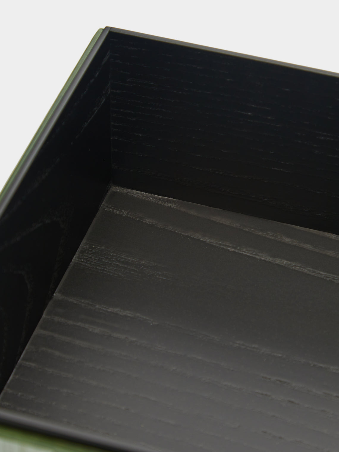 Ruda Studio - Weave Rye Straw Inlay Wood Box -  - ABASK