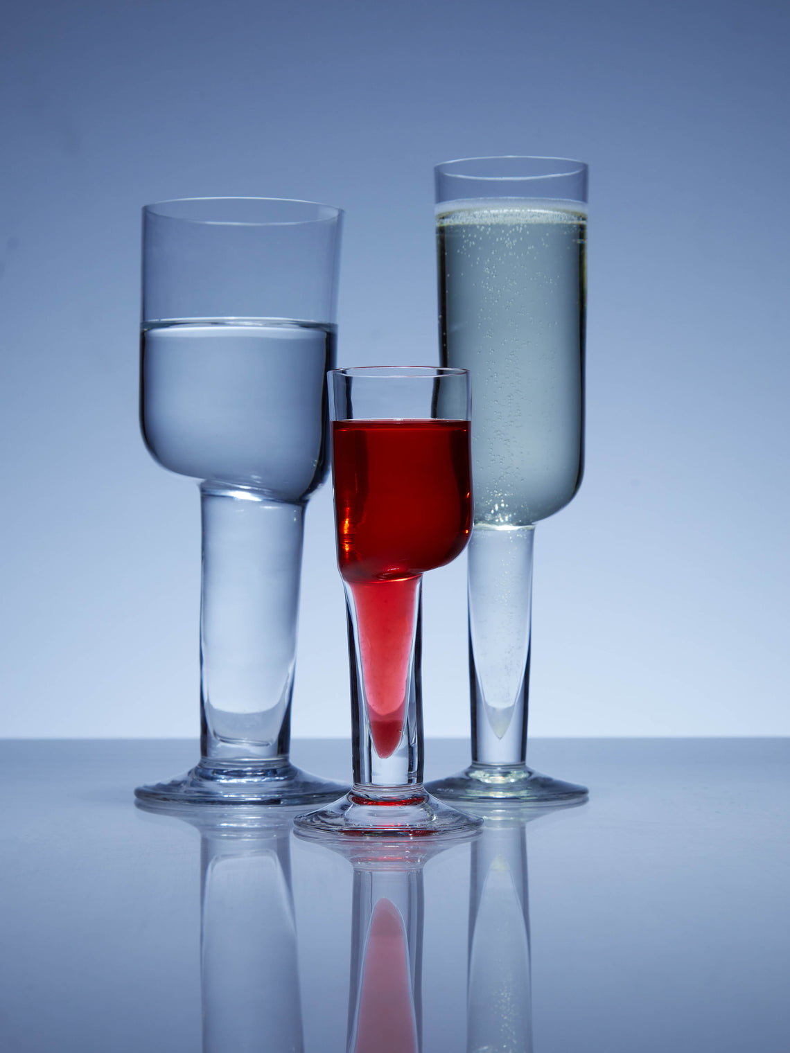 Carlo Moretti - Asymmetric Hand-Blown Murano Liqueur Glass - ABASK