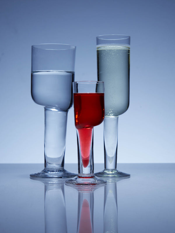 Carlo Moretti - Asymmetric Hand-Blown Murano Liqueur Glass - ABASK